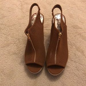 Size 11 Light Brown Wedges